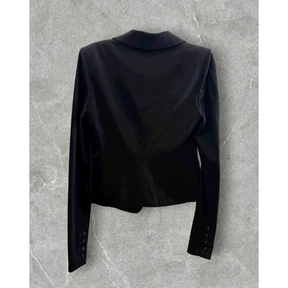 Chic Patrizia Pepe Black Tailored Two-Button Blazer NWT Sz46(US10/12 (L) Ret$488 - Picture 4 of 6